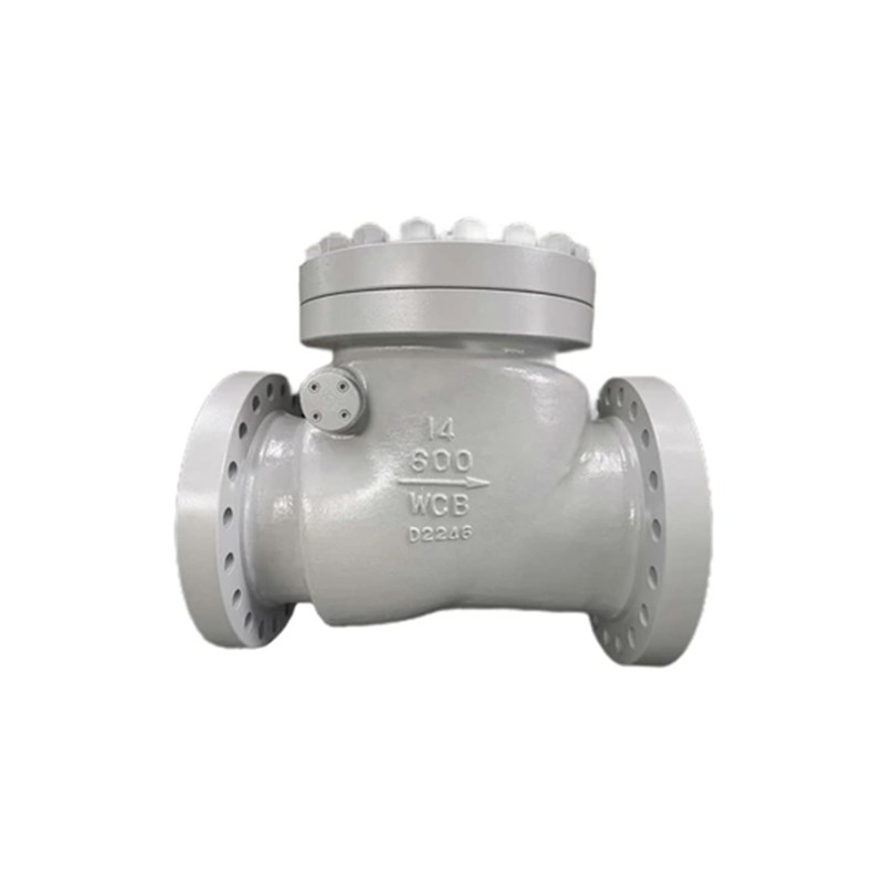 ASTM A217 C12 Swing Check Valve, API 6D, 14 Inch, CL600, RF