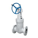 ASTM A217 WC6 Gate Valve, ASME B16.34, 10 Inch, 900 LB, PSB