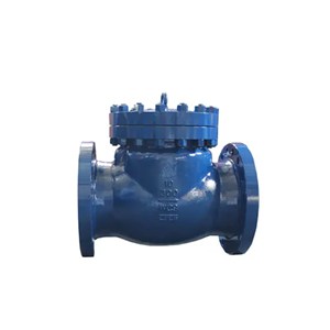 ASTM A217 WC6 Swing Check Valves, BS 1868, 10IN, CL300, RF