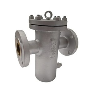 ASTM A312 TP316 Basket Strainer, ANSI B16.34, 2 IN, CL100, RF