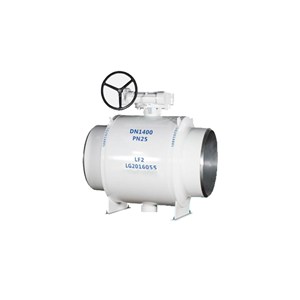 ASTM A350 LF2 Ball Valve, API 6D, DN1400, PN25, BW