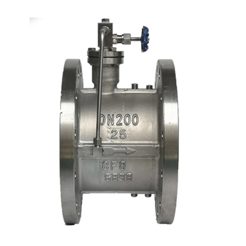 ASTM A351 CF8 Butterfly Check Valve, DN200, PN25, RF
