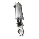 ASTM A351 CF8 Knife Gate Valve, DN200, PN10, 8 IN, Pneumatic