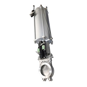 ASTM A351 CF8 Knife Gate Valve, DN200, PN10, 8 IN, Pneumatic