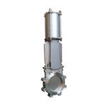 ASTM A351 CF8 Knife Gate Valves, 6 IN, CL150, Pneumatic, Lug
