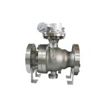 ASTM A351 CF8 Trunnion Ball Valve, API 6D, 6 IN, CL600, RF