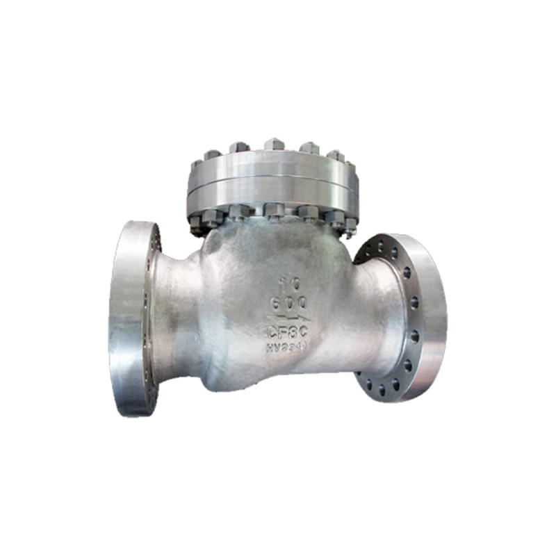 ASTM A351 CF8C Swing Check Valve, API 6D, 10 Inch, CL600, RF