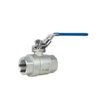 ASTM A351 CF8M Ball Valve, 3/4 IN, 3600 PSI, FP, NPT, 8RD