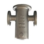 ASTM A351 CF8M Basket Strainer, ANSI B16.34, 1-1/2 Inch, 150 LB