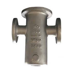 ASTM A351 CF8M Basket Strainer, ANSI B16.34, 1-1/2 Inch, 150 LB