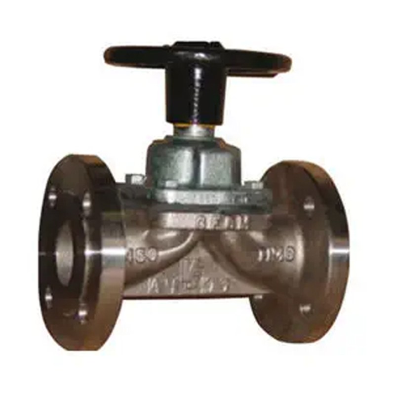 ASTM A351 CF8M Diaphragm Valve, BS 5156, 3 Inch, CL150, RF