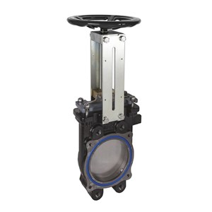 ASTM A351 CF8M Knife Gate Valve, DN600, PN10, Unidirectional