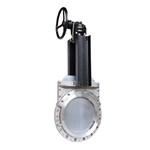 ASTM A351 CF8M Knife Gate Valves, DN400, PN10, Bidirectional