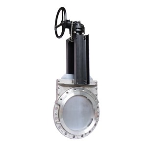 ASTM A351 CF8M Knife Gate Valves, DN400, PN10, Bidirectional