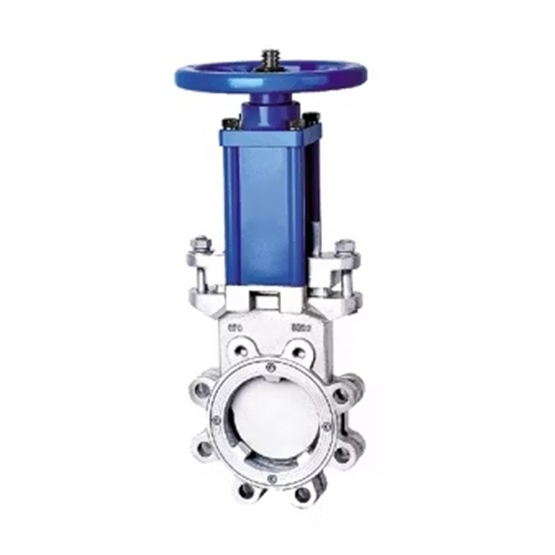 ASTM A351 CF8M Slurry Knife Gate Valve, DN100, PN10, Lug End