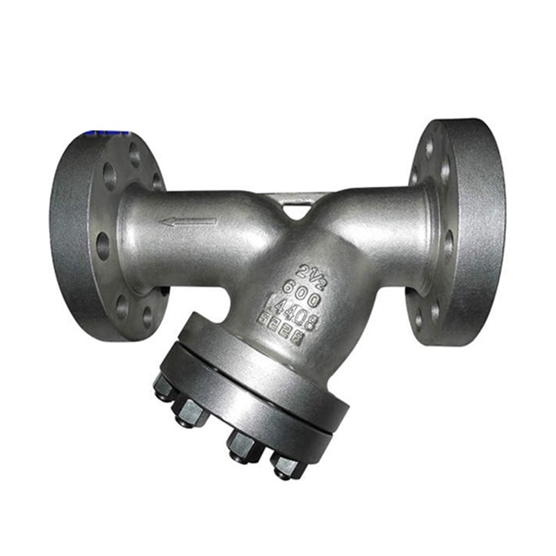 ASTM A494 CU5MCuC Y Strainer, ASME B16.34, 2-1/2 IN, CL600, RF