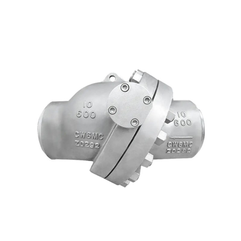 ASTM A494 CW6MC Check Valve, ASME B16.34, 10 IN, CL600, BW