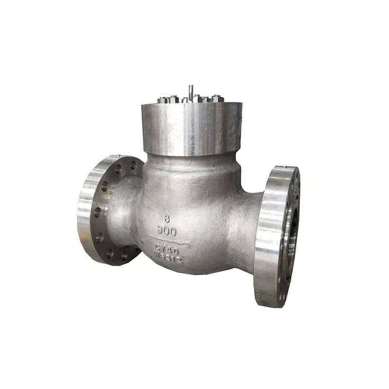 ASTM A494 CY40 Swing Check Valve, BS 1868, 8 IN, CL900, RTJ