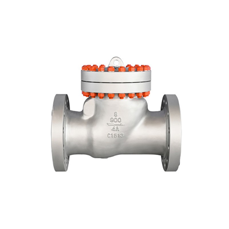 ASTM A890 4A Swing Check Valve, API 6D, 8 IN, CL900, BB, RTJ