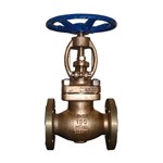 ASTM B148 C95800 Globe Valve, ASME B16.34, 1-1/2 Inch, CL150, RF