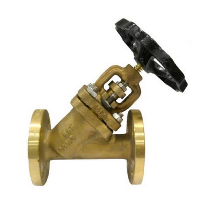 ASTM B148 C95800 Y Globe Valve, API 602, DN25, PN25, RF