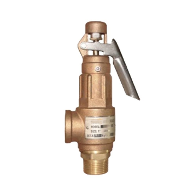 ASTM B62 C83600 Safety Valve, Bronze, DN25, PN10, Threaded