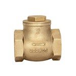 ASTM B62 C83600 Swing Check Valve, 2 Inch, 200 WOG, NPT