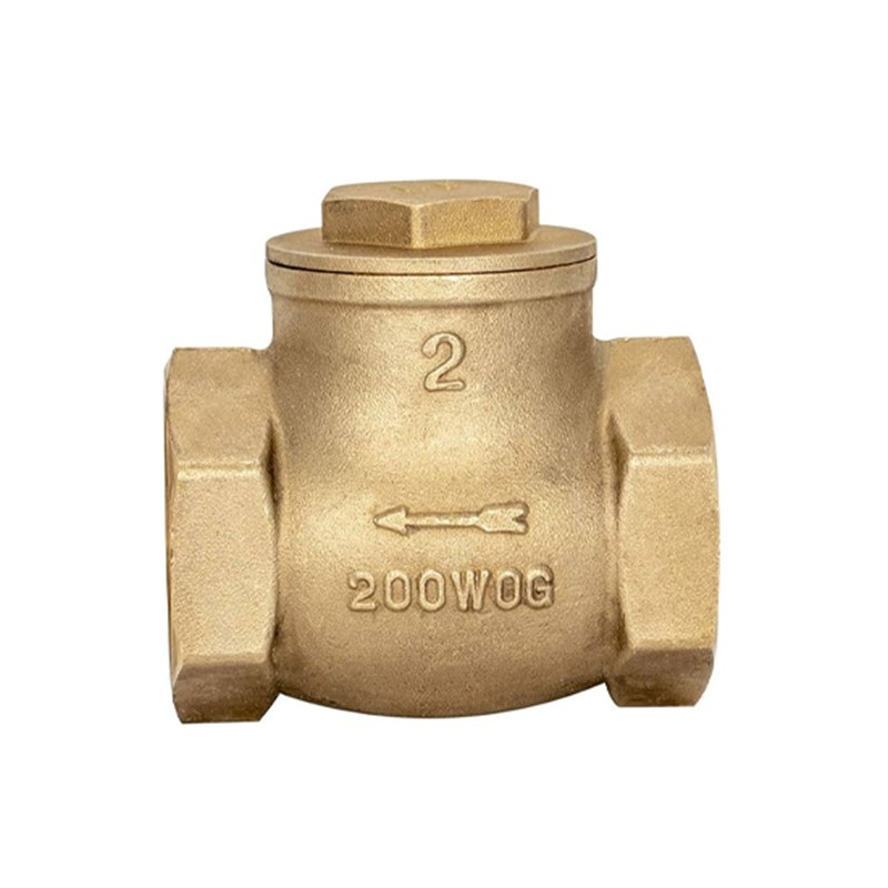 ASTM B62 C83600 Swing Check Valve, 2 Inch, 200 WOG, NPT