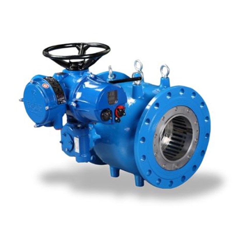 Axial Flow Control Valve, Ductile Iron, 20 Inch, 150 LB, RF