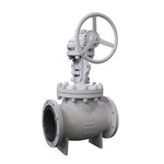 Bevel Gear Globe Valve, BS 1873, ASTM A216 WCB, 6 IN, 150 LB