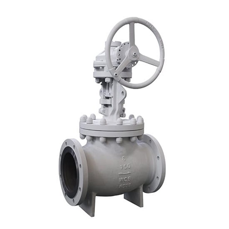 Bevel Gear Globe Valve, BS 1873, ASTM A216 WCB, 6 IN, 150 LB