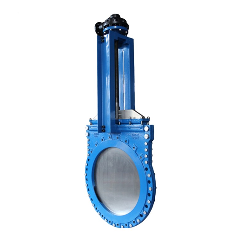 Bevel Gear Knife Gate Valve, Ductile Iron GGG40, DN800, PN10