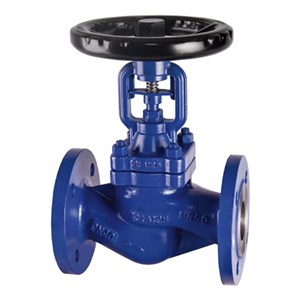 Bolted Bonnet Globe Valve, DIN 3356, GS-C25, DN50, PN40