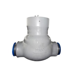 BS 1868 Check Valve, ASTM A216 WCB, 6 IN, CL2500, PSB, BW