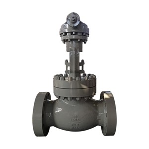 BS 1873 Globe Valve, ASTM A216 WCB, 10 Inch, CL 1500 LB, OS&Y
