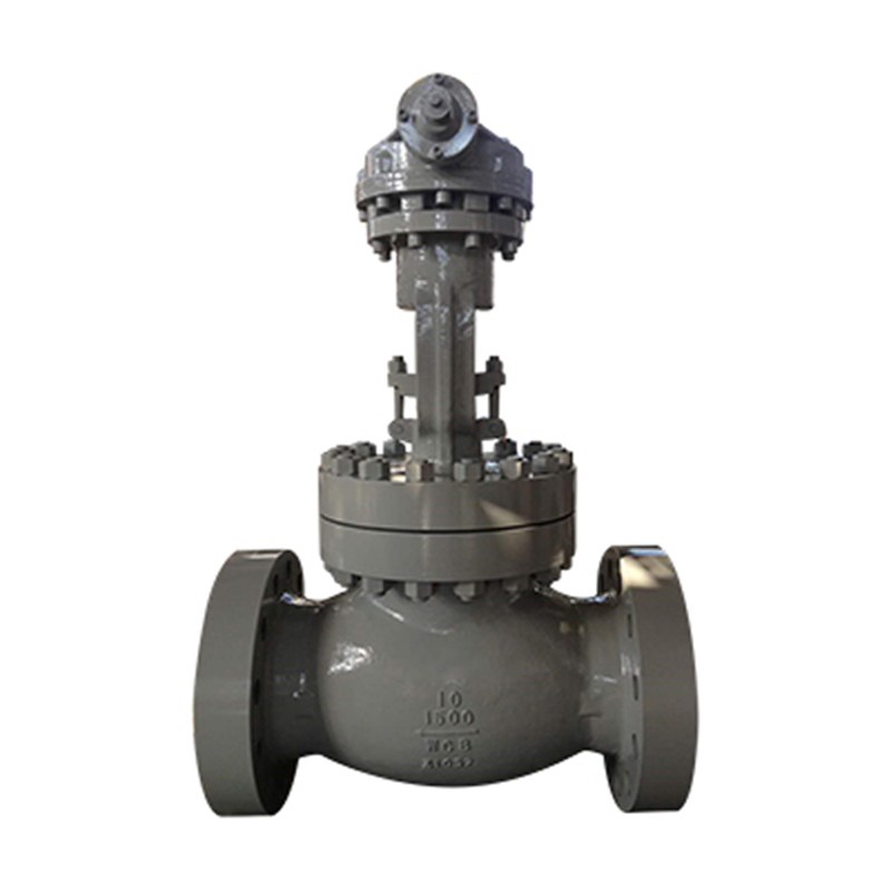 BS 1873 Globe Valve, ASTM A216 WCB, 10 Inch, CL 1500 LB, OS&Y
