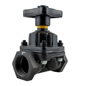 BS EN 13397 Diaphragm Valve, Ductile Iron, DN50, PN10, BSP