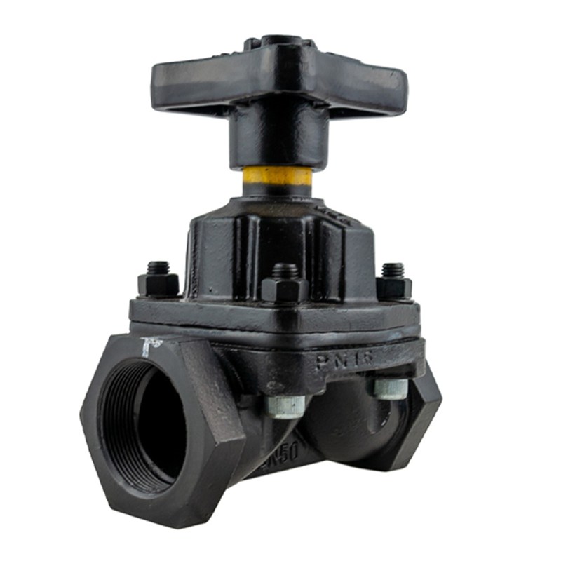 BS EN 13397 Diaphragm Valve, Ductile Iron, DN50, PN10, BSP