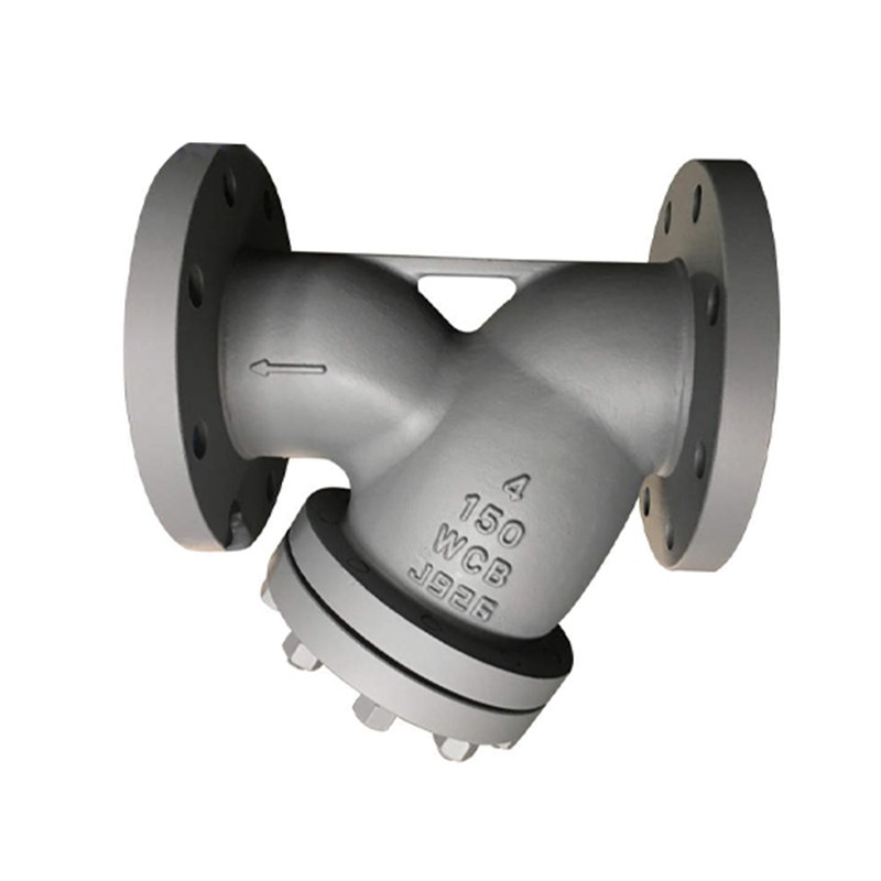 Carbon Steel ASTM A216 WCB Y Strainer, 4 IN, 150 LB, RF Ends