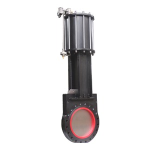 Carbon Steel Knife Gate Valves, A216 WCB, DN450, PN10, Wafer