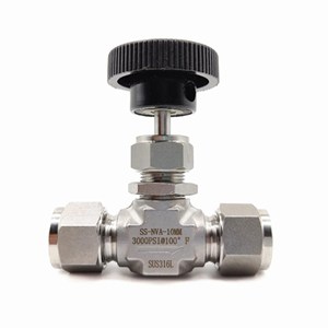 Card Sleeve Needle Valve, 3000 PSI, SS 316, NPT Threaded