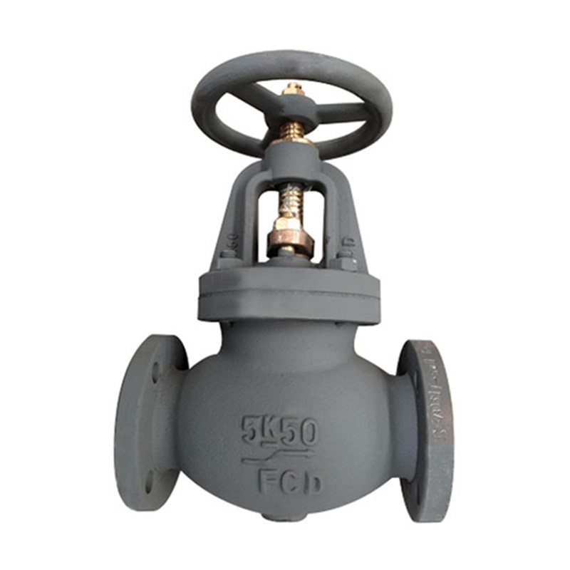 Cast Iron FC200 Globe Valve, JIS F7305, 50A, 5K, 2 IN, FF