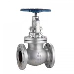 Cast Steel Globe Valve, BS 1873, ASTM A216 WCB, 4 IN, 150 LB