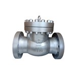 Class 600 LB Swing Check Valve, API 6D, A216 WCB, 8 IN, RTJ