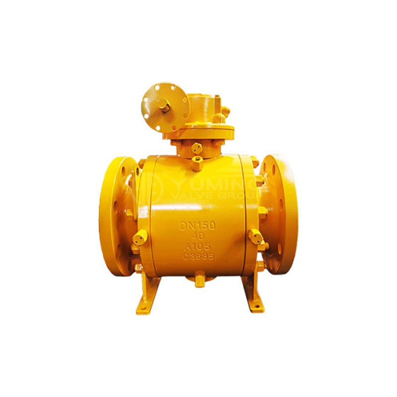 Class 1500 LB Trunnion Ball Valve, API 6D, A105, DN150, PN40, RTJ