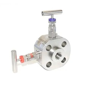 DBB Monoflange Valve, SS 316, 1/2 Inch, CL900 LB, RTJ * FNPT