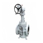 DBB Orbit Plug Valve, API 6D, ASTM A216 WCB, 10 IN, CL300