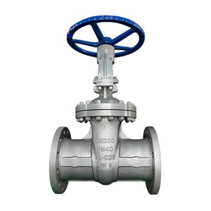 DIN 3352 Wedge Gate Valves, GS-C25, DN200, PN40, RF Flanged