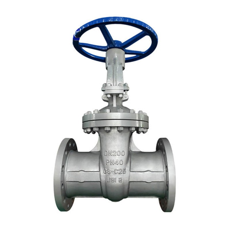 DIN 3352 Wedge Gate Valves, GS-C25, DN200, PN40, RF Flanged