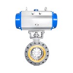 Double Flanged Butterfly Valve, API 609, WCB, 12 IN, 600 LB